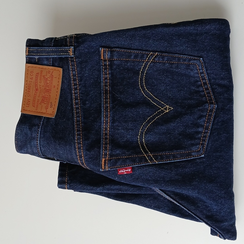 Levi's 501 Jeans Dark Wash Women's 26 - Picture 6 of 6